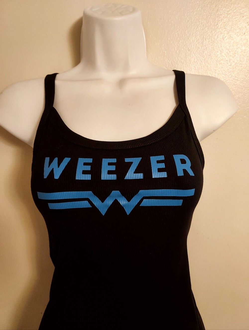 Weezer Tank top or weezer Crop top the blue album weezer Shirt Matte Blue